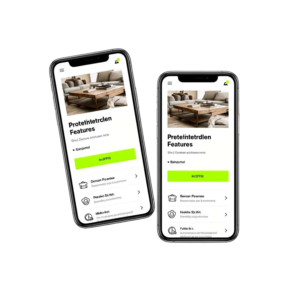 Karty produktowe na ekranach smartfonów — mobile-first layout